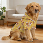 200gsm Plus Size Pet Hooded Sweatshirt(All-Over Printing)
