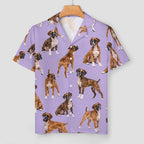 Women's Satin Cuban Collar Pajama Set(All-Over Printing)