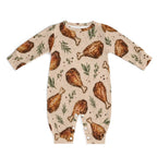 Cotton Long Sleeve Infant Bodysuit (All-Over Printing)