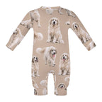 Dog Lover, Pet Owner, Cotton Long Sleeve Infant Bodysuit (All-Over Printing)