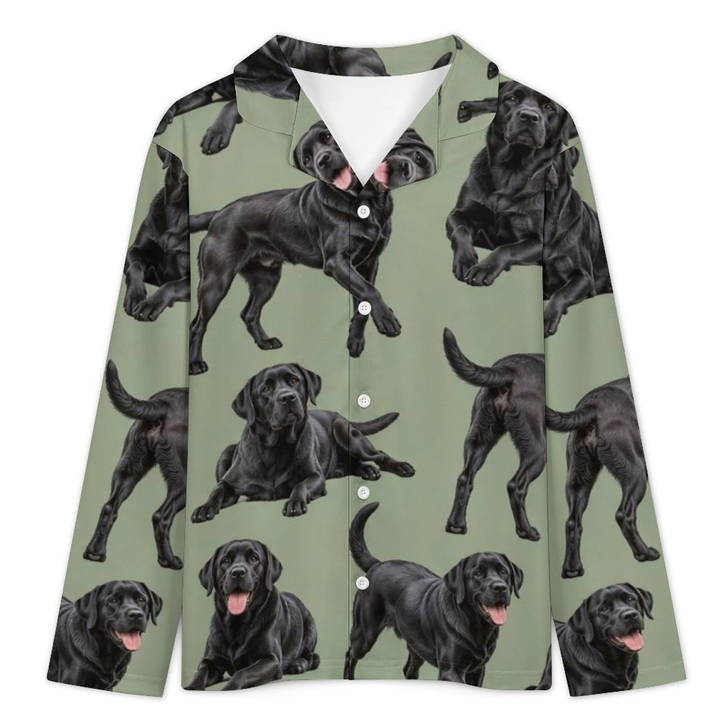 180gsm Long Sleeve Kid Pajama Set(All-Over Printing)
