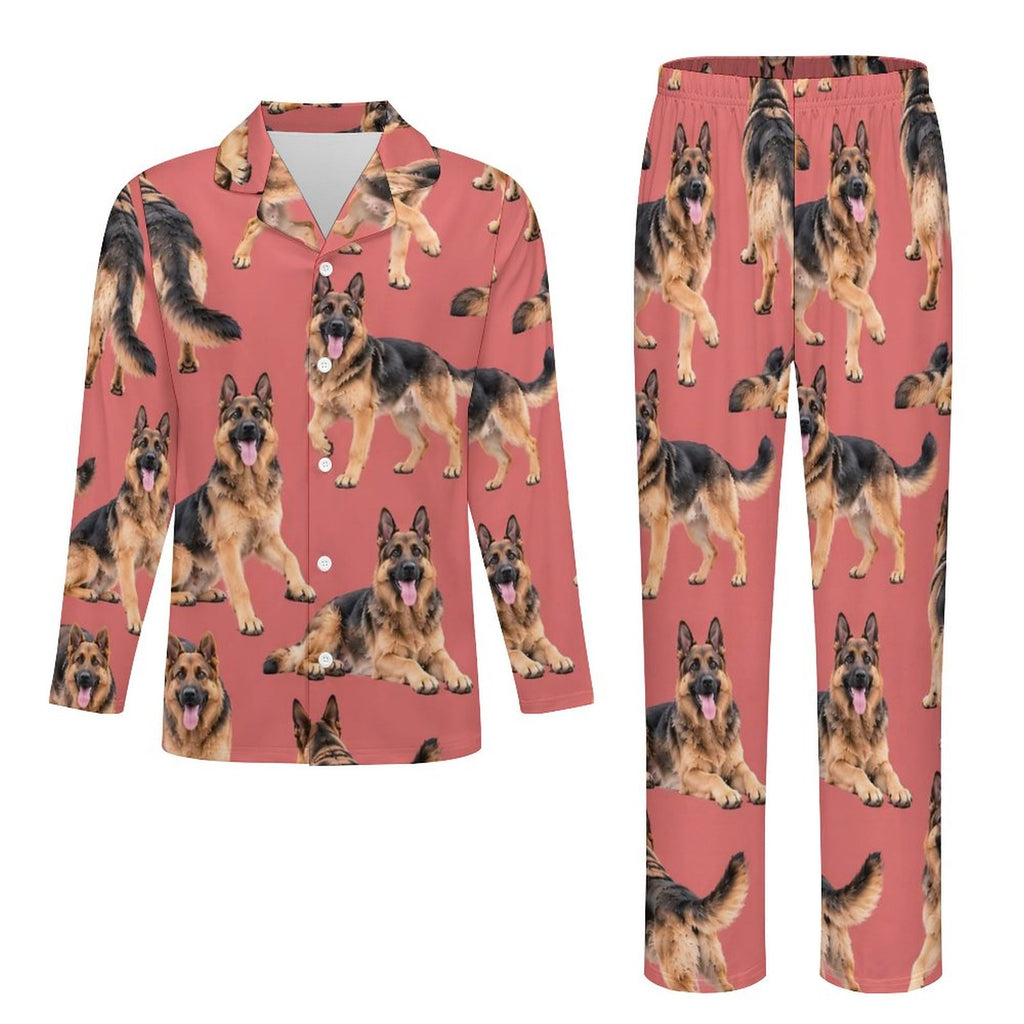 180gsm Long Sleeve Kid Pajama Set(All-Over Printing)