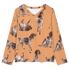 200gsm V-Neck Pajama Set(All-Over Printing)