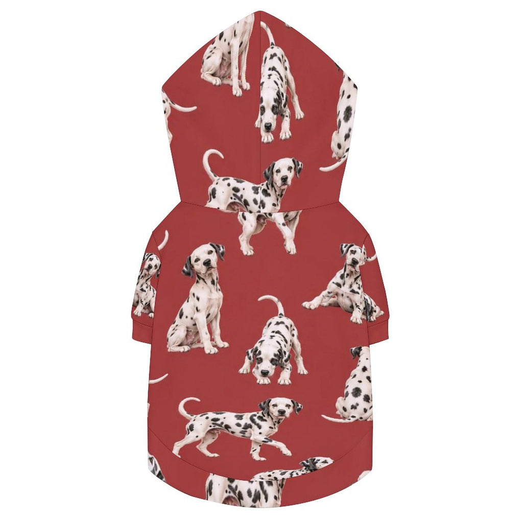 200gsm Plus Size Pet Hooded Sweatshirt(All-Over Printing)