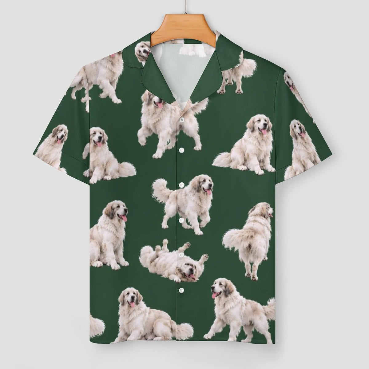 Women's Satin Cuban Collar Pajama Set(All-Over Printing)