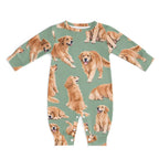Dog Lover, Pet Owner, Cotton Long Sleeve Infant Bodysuit (All-Over Printing)