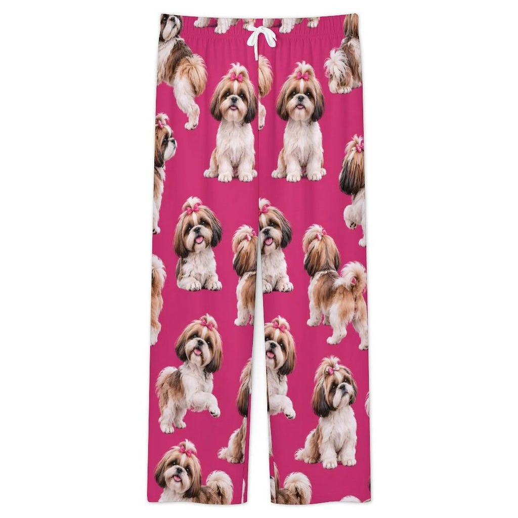 200gsm V-Neck Pajama Set(All-Over Printing)