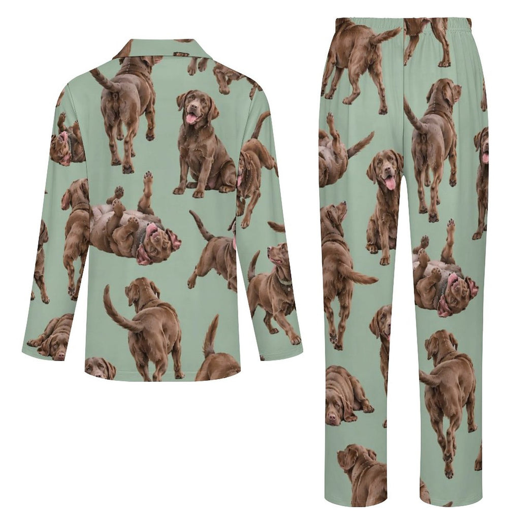 180gsm Long Sleeve Kid Pajama Set(All-Over Printing)
