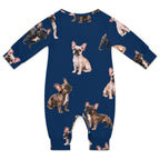 Dog Lover, Pet Owner, Cotton Long Sleeve Infant Bodysuit (All-Over Printing)