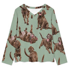 200gsm V-Neck Pajama Set(All-Over Printing)