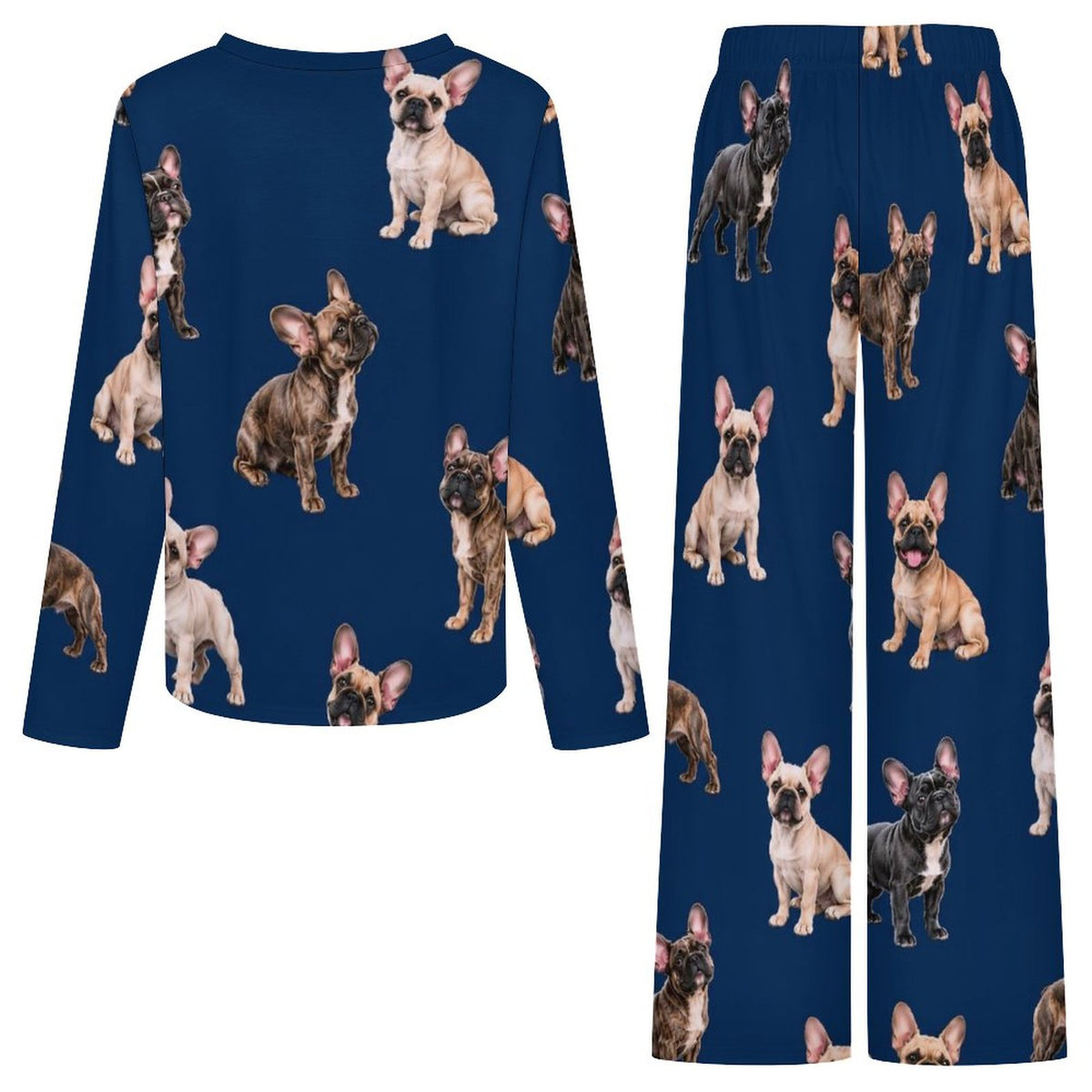 200gsm V-Neck Pajama Set(All-Over Printing)