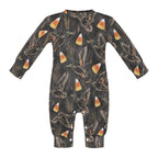 Candy Corn Duck Hunt,Cotton Long Sleeve Infant Bodysuit (All-Over Printing)
