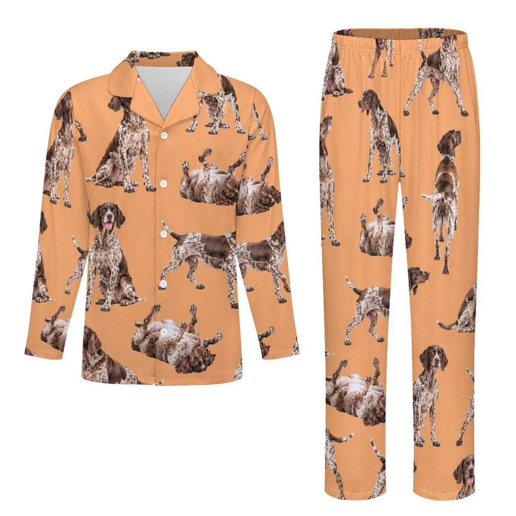180gsm Long Sleeve Kid Pajama Set(All-Over Printing)