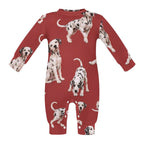 Dog Lover, Pet Owner, Cotton Long Sleeve Infant Bodysuit (All-Over Printing)