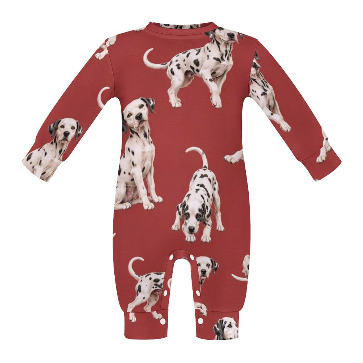 Dog Lover, Pet Owner, Cotton Long Sleeve Infant Bodysuit (All-Over Printing)