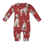 Dog Lover, Pet Owner, Cotton Long Sleeve Infant Bodysuit (All-Over Printing)
