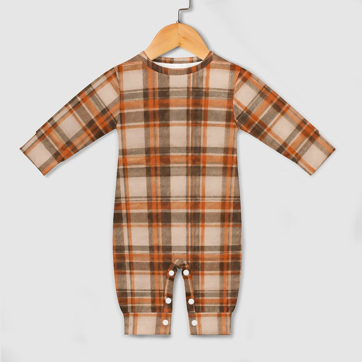 Cotton Long Sleeve Infant Bodysuit (All-Over Printing)