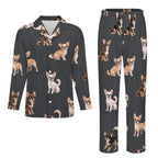 180gsm Long Sleeve Kid Pajama Set(All-Over Printing)