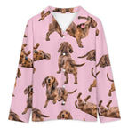 180gsm Long Sleeve Kid Pajama Set(All-Over Printing)