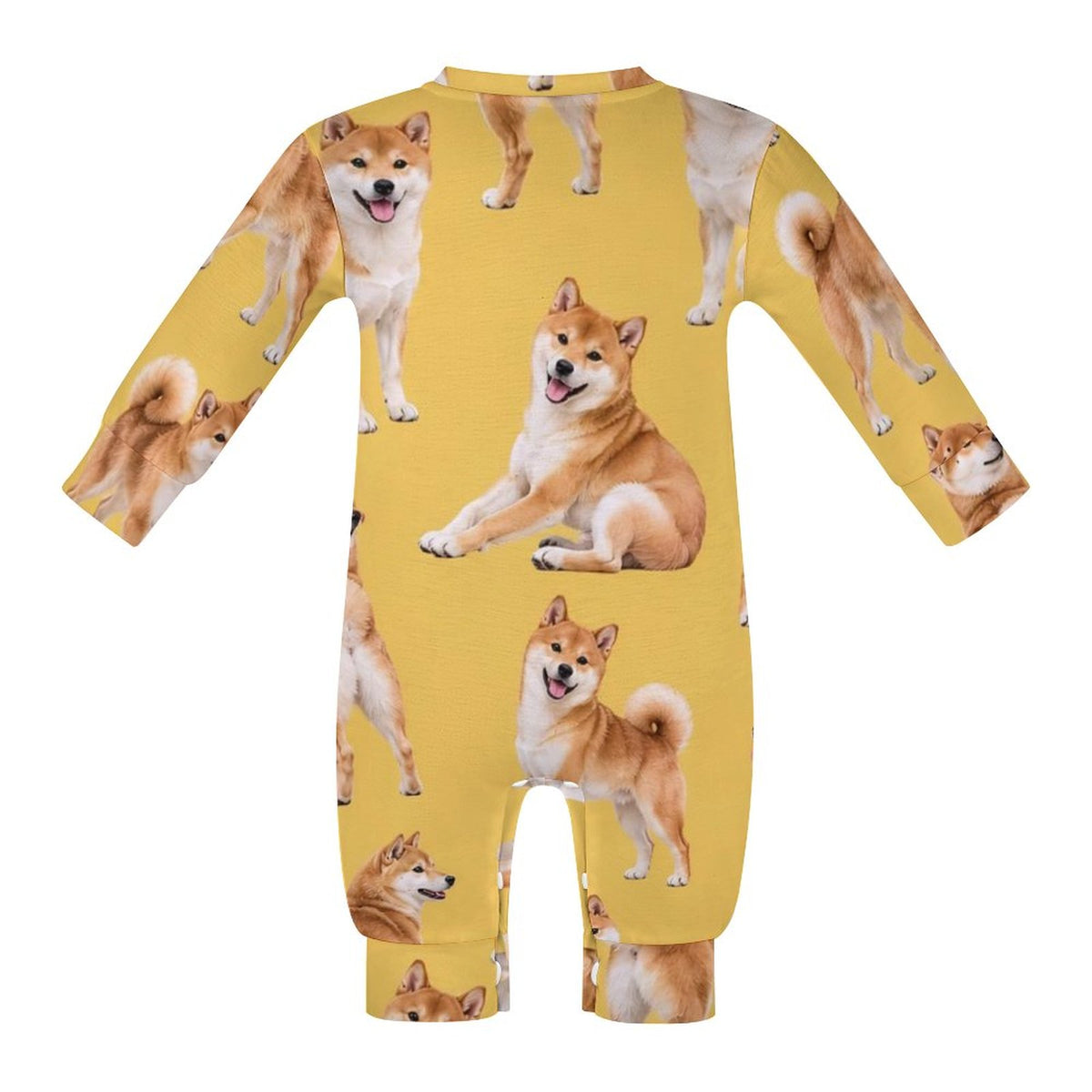 Dog Lover, Pet Owner, Cotton Long Sleeve Infant Bodysuit (All-Over Printing)