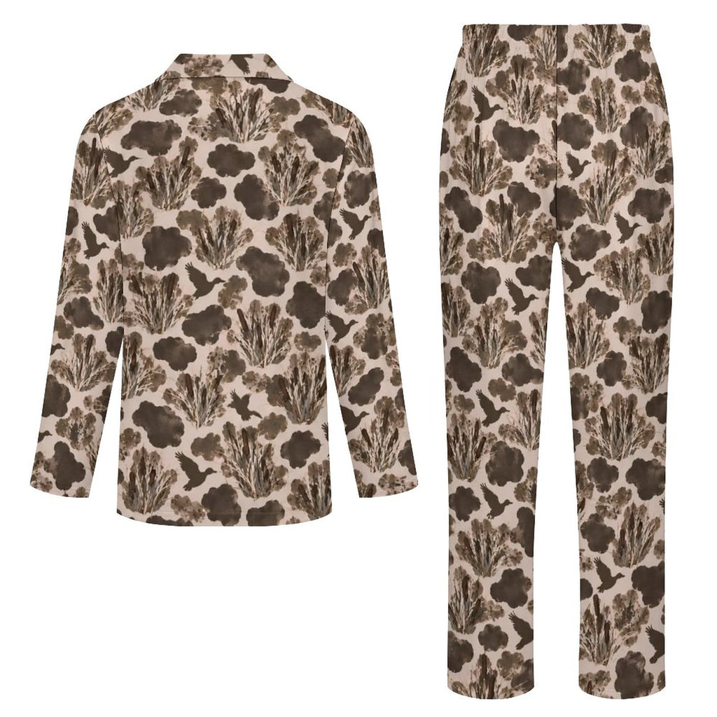 Ducky Camo, Long Sleeve Kid Pajama Set
