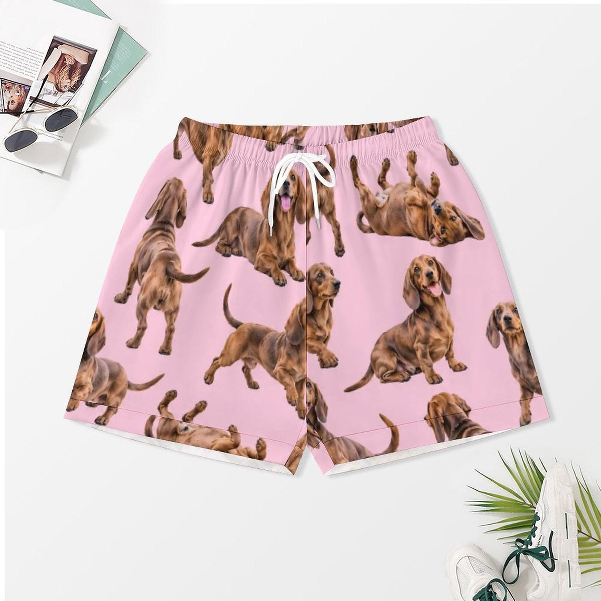 Women's Satin Cuban Collar Pajama Set(All-Over Printing)