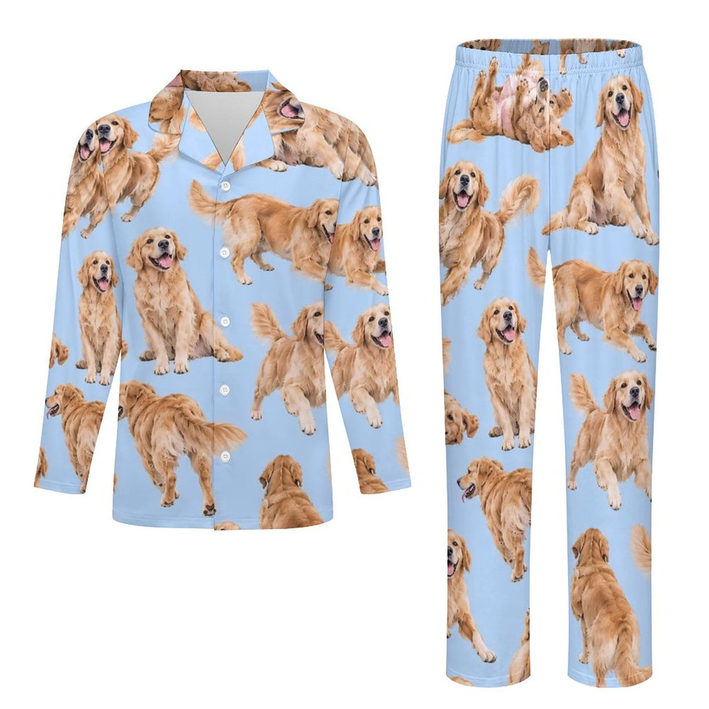 180gsm Long Sleeve Kid Pajama Set(All-Over Printing)