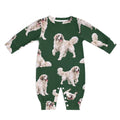 Dog Lover, Pet Owner, Cotton Long Sleeve Infant Bodysuit (All-Over Printing)