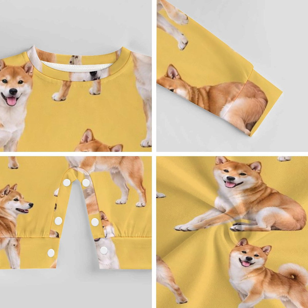 Dog Lover, Pet Owner, Cotton Long Sleeve Infant Bodysuit (All-Over Printing)
