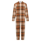 250gsm Flannel Footless Zip up Kid Jumpsuit Pajamas(All-Over Printing)