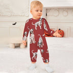 Dog Lover, Pet Owner, Cotton Long Sleeve Infant Bodysuit (All-Over Printing)