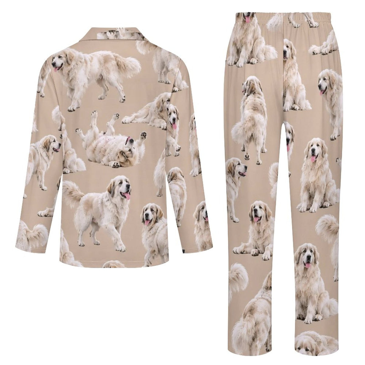 180gsm Long Sleeve Kid Pajama Set(All-Over Printing)