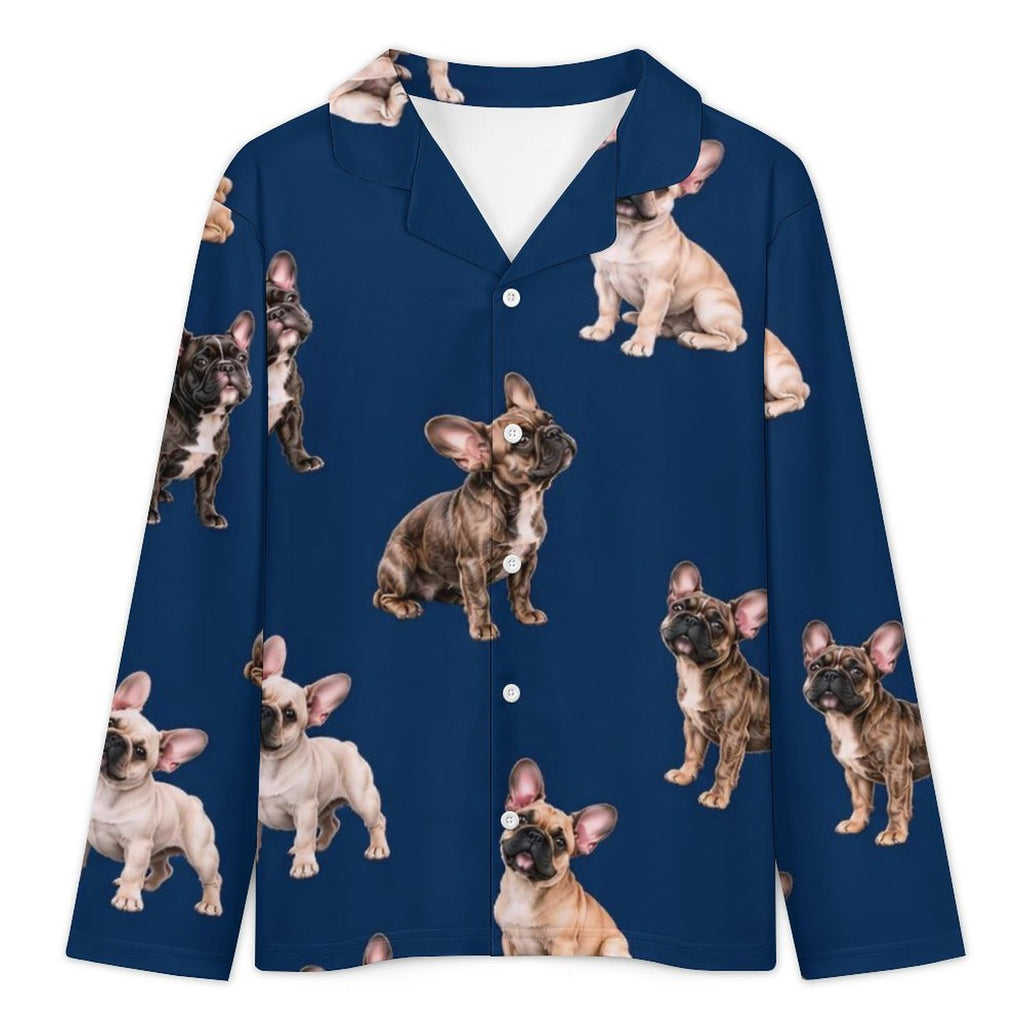 180gsm Long Sleeve Kid Pajama Set(All-Over Printing)