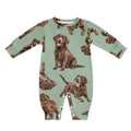 Dog Lover, Pet Owner, Cotton Long Sleeve Infant Bodysuit (All-Over Printing)